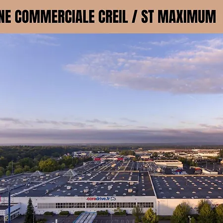 Апартаменты La Perle De - Ideal Pro - Netflix - Proche Parc Asterix & Chantilly - Parking Public Gratuit - Wifi Laigneville